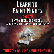 Brisbane Learn to Paint: Gorgon - Thu 20th June