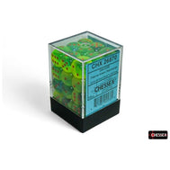 Gemini 12mm D6 Plasma Green-Teal/Orange (36) (CHX26870)