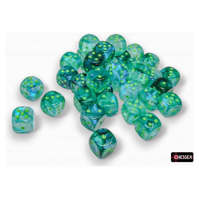 Borealis 12mm D6 Kelp/light green (36) (CHX27995)