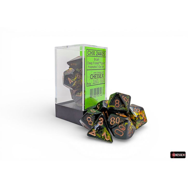 Brush Deep Forest w/Gold - 7 Die Set (CHX24405)