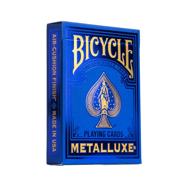 Playing Cards - Bicycle: Metalluxe Blue Cobalt