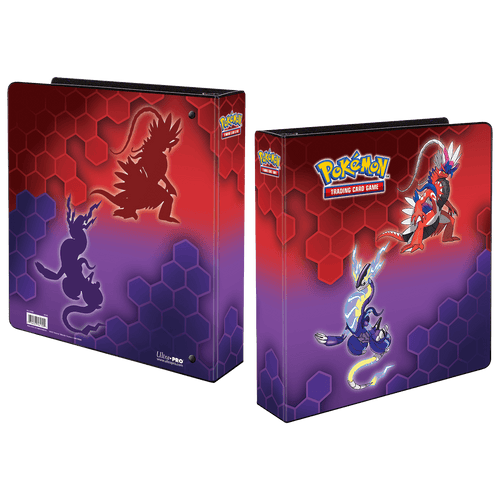 Pokemon 2-inch, 3-Ring Album - Scarlet and Violet Koraidon and Miraidon