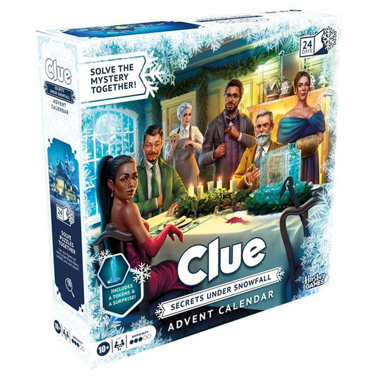 Clue Advent Calendar: Secrets Under Snowfall