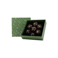 Hoard Guardian Gold/Red - Metal RPG Dice Set (LPG)