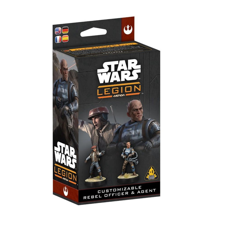 Star Wars: Legion – Customizable Rebel Officer & Agent