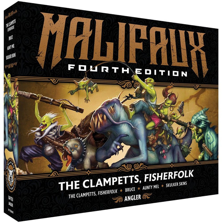 Malifaux - Bayou: The Clampetts - Fisherfolk