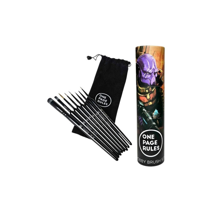 One Page Rules - Hobby Brush Set