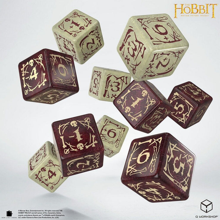 Goblins: The Hobbit 10xD6 Dice Set - Q Workshop