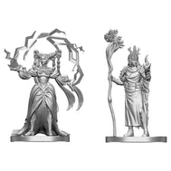 Human Druid & Elf Sorcerer - D&D Nolzur’s Minis