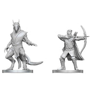 Elf Ranger & Dragonborn Monk - D&D Nolzur’s Minis