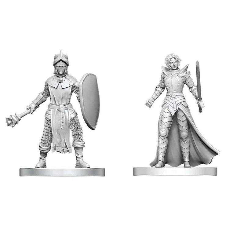 Black Gauntlet & Zhentilar Paladin of Bane - D&D Nolzur’s Minis