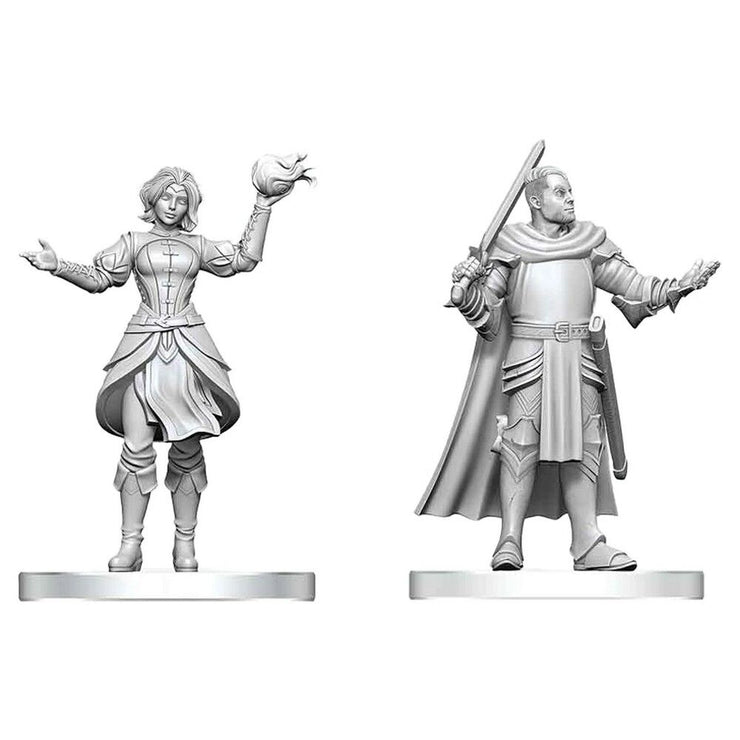 Knight & Mage Apprentice - D&D Nolzur’s Minis