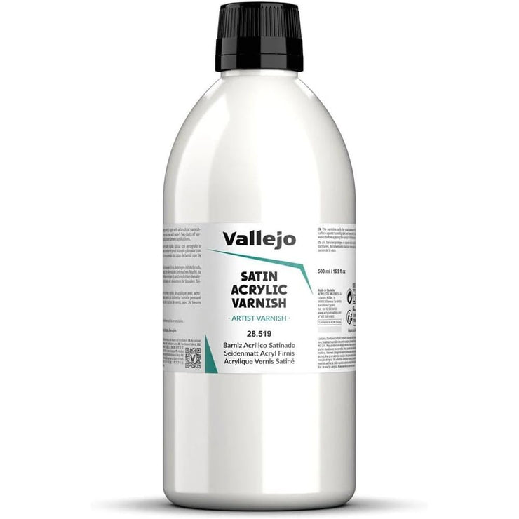 Vallejo: Satin Varnish 500ml