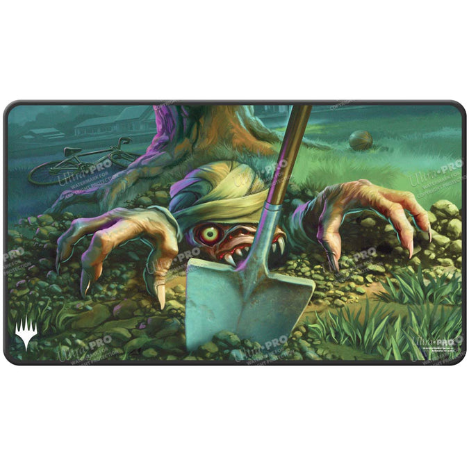 Ultra Pro Playmat - Duskmourn Exhume Black Stitched