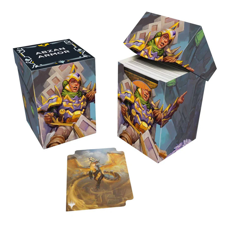 Ultra Pro Deck Box 100+ Tarkir Dragonstorm - Abzan Armor Commander