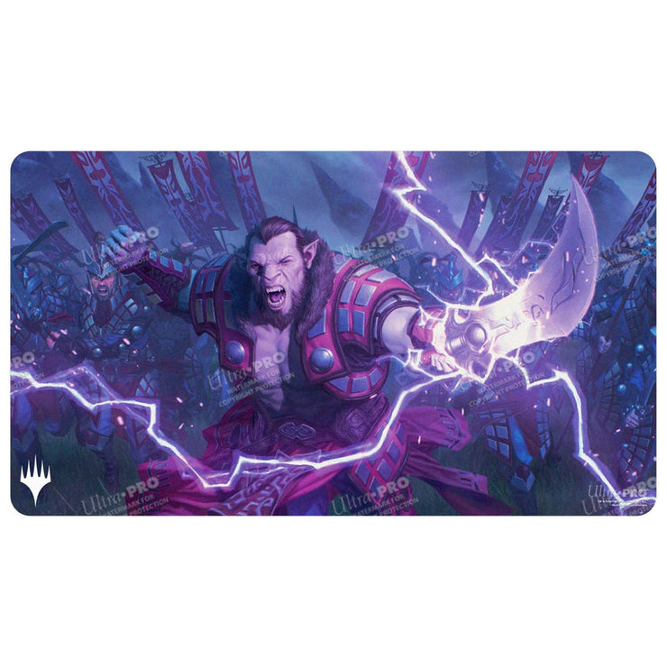 Ultra Pro Playmat - Tarkir Dragonstorm: Zurgo Stormrender (Mardu Surge Commander)