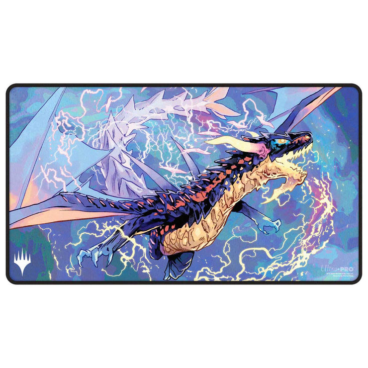 Ultra Pro Playmat - Tarkir Dragonstorm: Neriv, Heart of the Storm Black Stitched