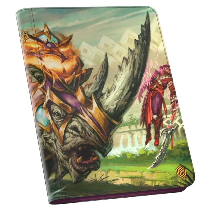 XenoSkin Zipfolio 360 – MTG: Tarkir Dragonstorm – Skirmish Rhino