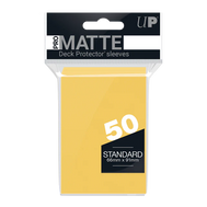 Ultra Pro - Pro-Matte Standard Deck Protector Sleeves - Yellow (50pk)