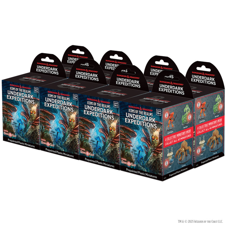 Underdark Expeditions Booster Brick - D&D Icons of the Realms