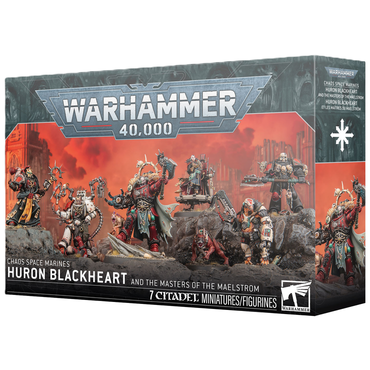 Chaos Space Marines Huron Blackheart and the Masters of the Maelstrom