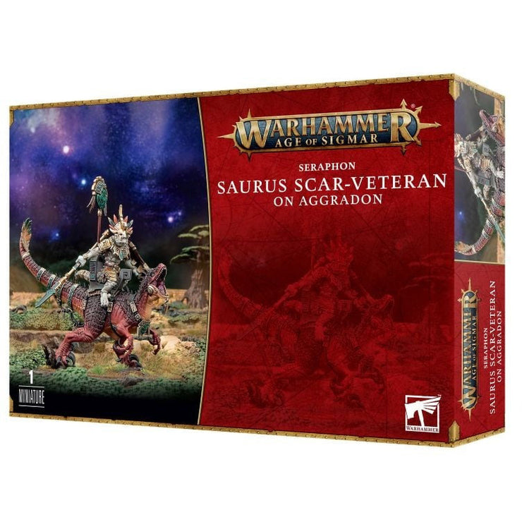 Seraphon Saurus Scar-Veteran on Aggradon
