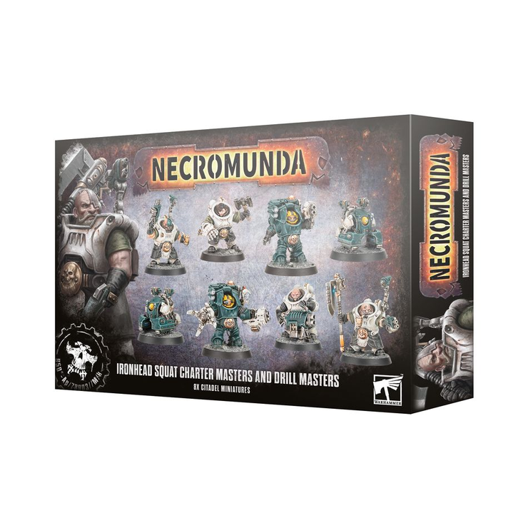 Necromunda: Ironhead Squat Charter Masters and Drill Masters