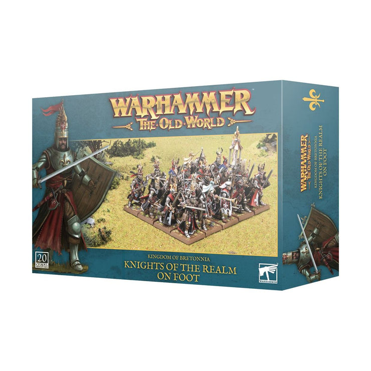The Old World: Kingdom Of Bretonnia - Knights of the Realm on Foot