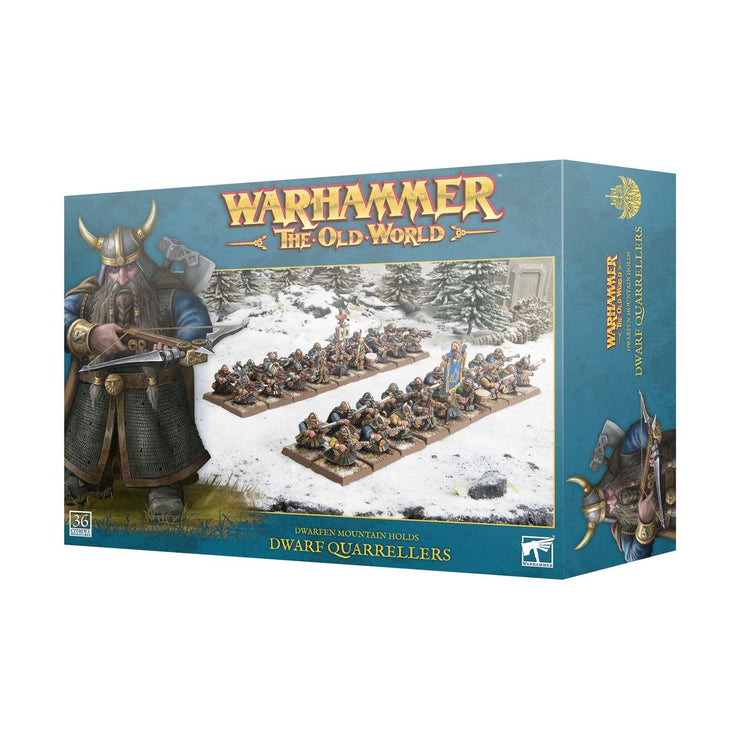The Old World: Dwarfen Mountain Holds - Dwarf Quarrellers