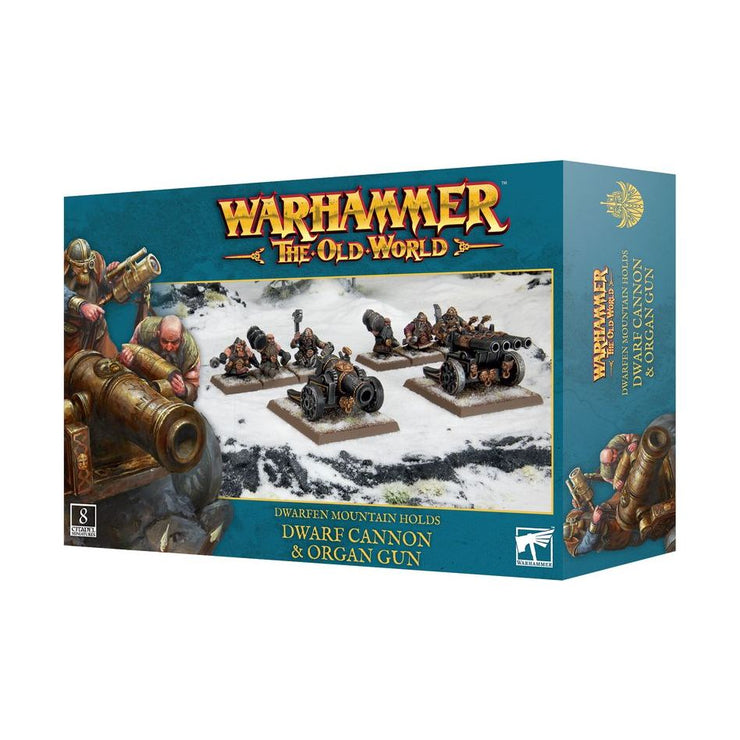 The Old World: Dwarfen Mountain Holds - Dwarf Cannon & Organ Gun