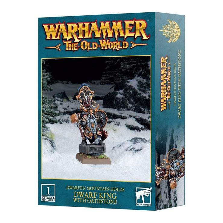 The Old World: Dwarfen Mountain Holds - Dwarf King With Oathstone