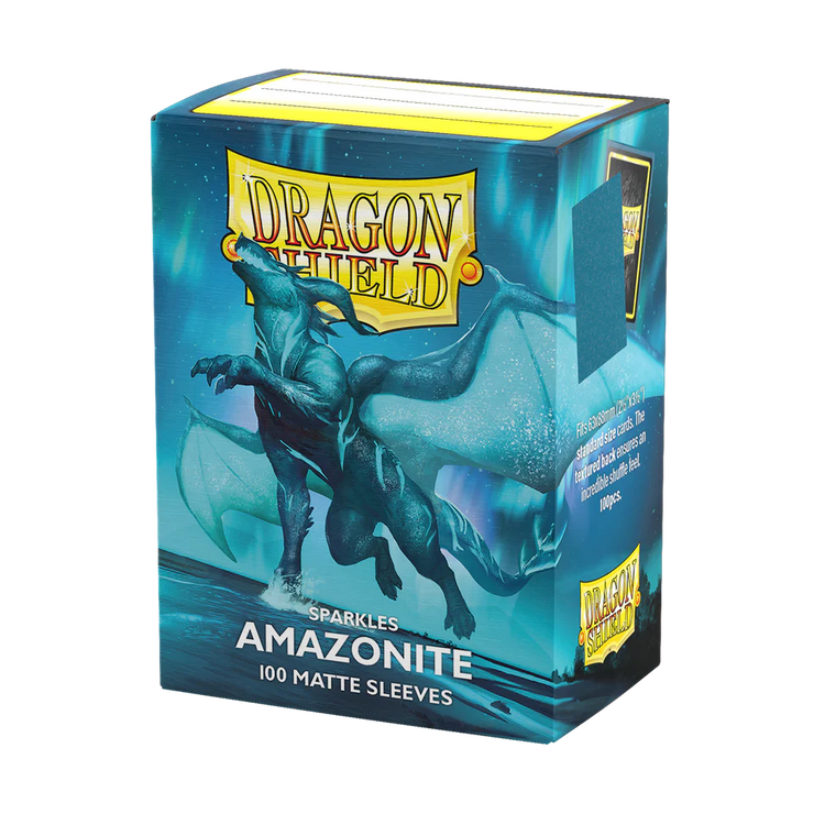 Dragon Shield Sleeves Matte Sparkles - Amazonite (100pk)