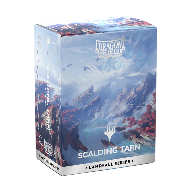 Dragon Shield Sleeves DUAL MATTE ART Landfall Series - Scalding Tarn (100pk)