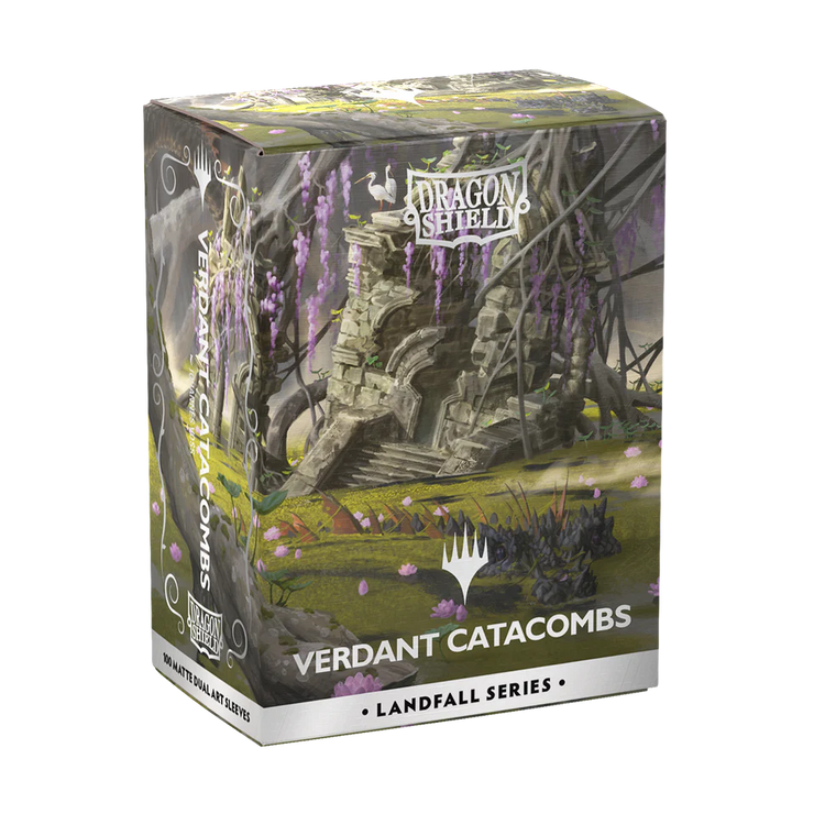 Dragon Shield Sleeves DUAL MATTE ART Landfall Series - Verdant Catacombs (100pk)