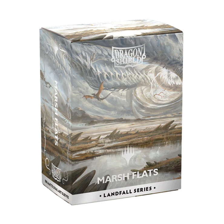 Dragon Shield Sleeves DUAL MATTE ART Landfall Series - Marsh Flats (100pk)