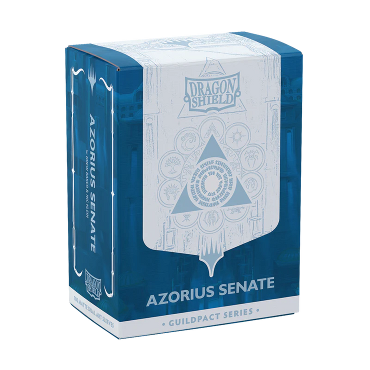 Dragon Shield Sleeves DUAL MATTE ART Guildpact Series - Azorius Senate (100pk)