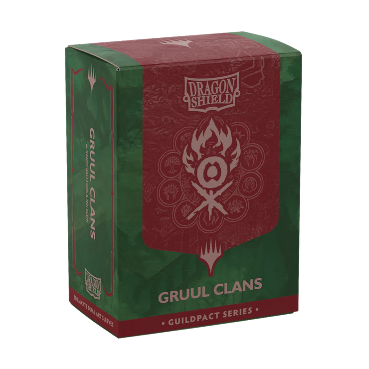 Dragon Shield Sleeves DUAL MATTE ART Guildpact Series - Gruul Clans (100pk)