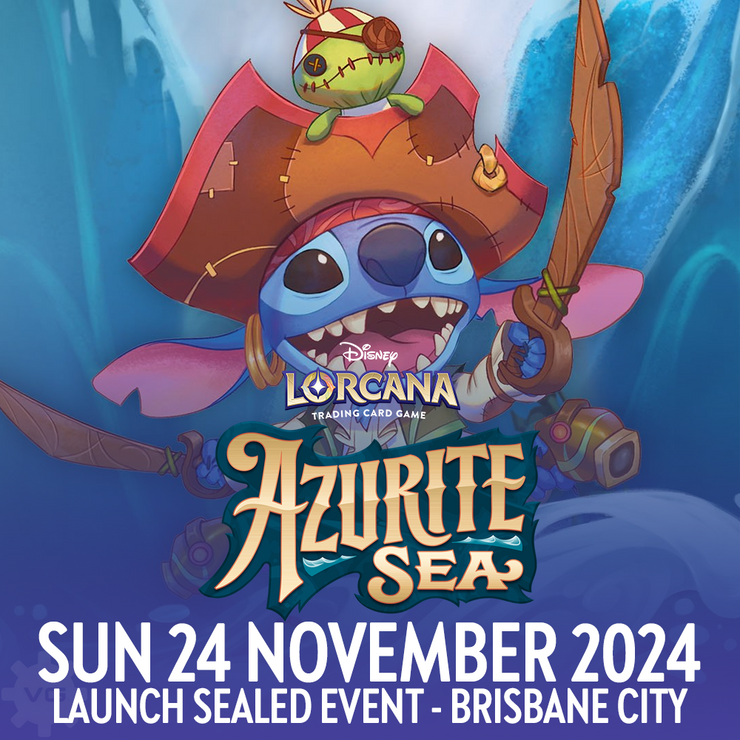 Lorcana: Azurite Sea Launch Sealed @ Vault Games Brisbane City