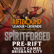 Riftbound: Spiritforged Pre-Rift Events @ Vault Games Brisbane City