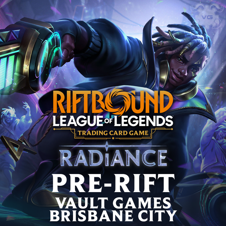 Riftbound: Radiance Pre-Rift Events @ Vault Games Brisbane City