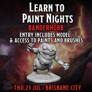 Brisbane Learn to Paint: Banderhobb - Thu 23 Jul 2026