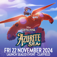 Lorcana: Azurite Sea Launch Sealed @ Vault Games Clayfield