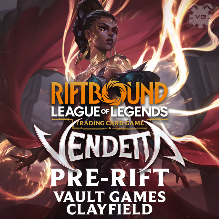 Riftbound: Vendetta Pre-Rift Events @ Vault Games Clayfield