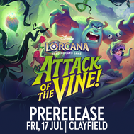 Lorcana: Attack of the Vine! Prerelease @ Vault Games Clayfield - Fri 17 Jul