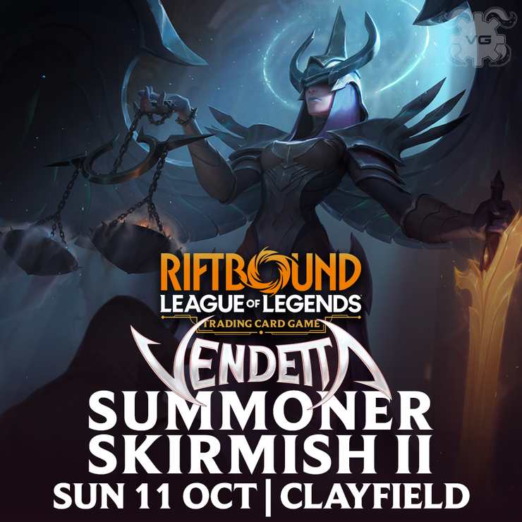 Clayfield Riftbound: Vendetta Summoner Skirmish II - Sun Oct 11