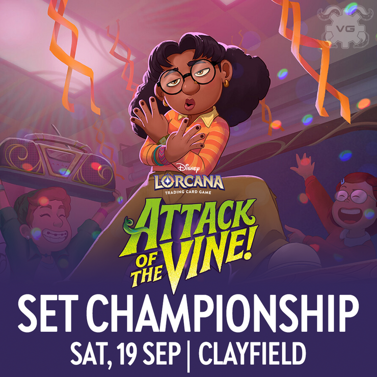 Clayfield Lorcana Attack of the Vine! Set Championship - Sat 19th Sep