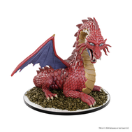 D&D 50th Anniversary Classic Red Dragon - D&D Icons of the Realms