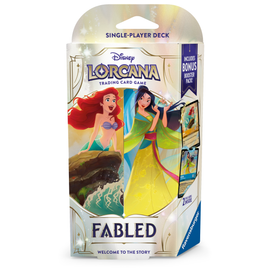 Fabled Starter Deck: Ariel & Mulan - Amber/Sapphire