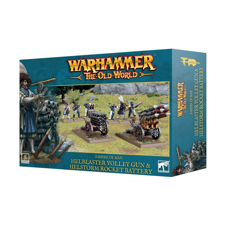 Empire of Man Helblaster Volley Gun & Helstorm Rocket Battery