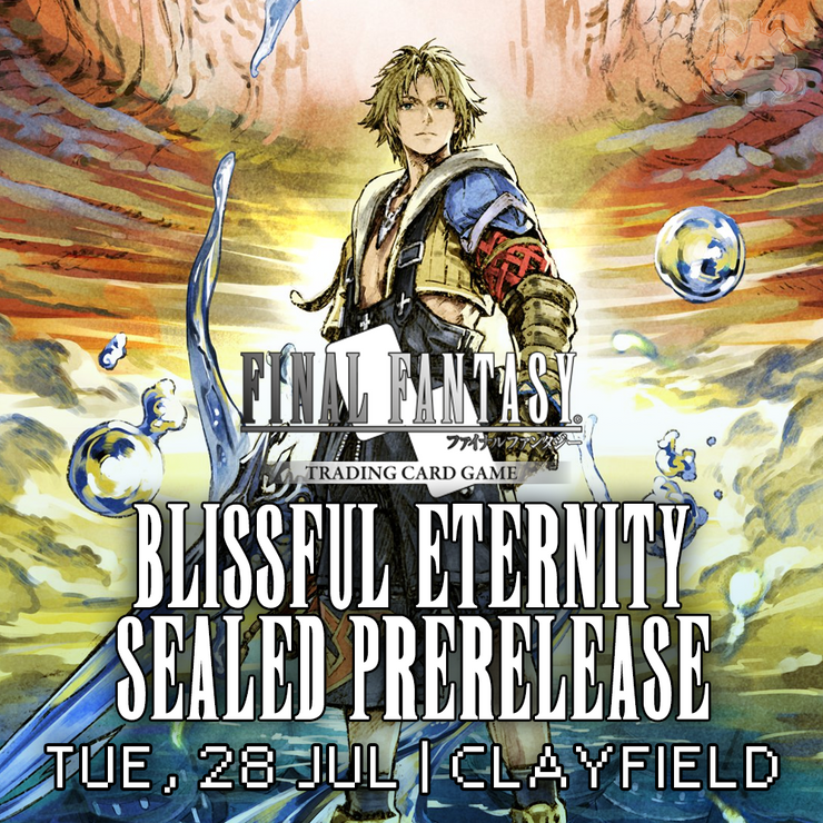 Final Fantasy TCG Blissful Eternity Prerelease @ Vault Games Clayfield